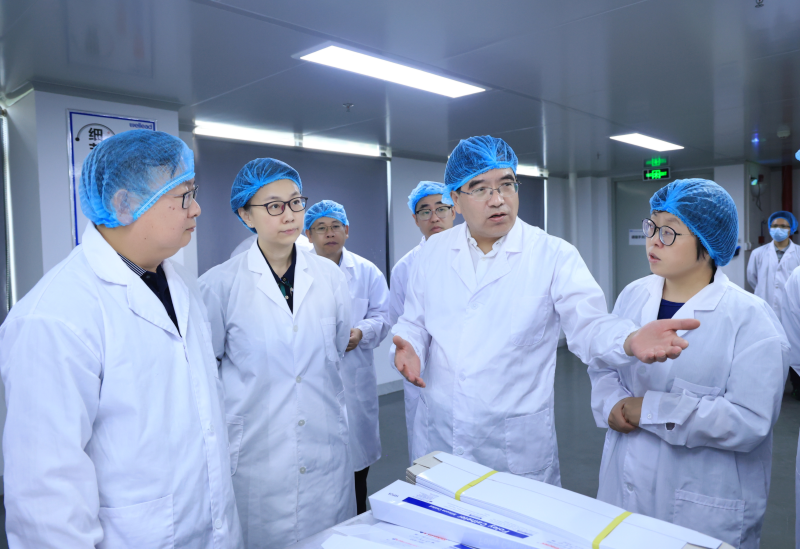 islot真人老虎机徐景和在海南调研医疗器械产业创新发展和真