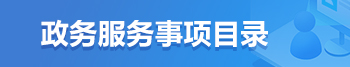 政务服务事项目录