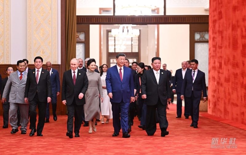 图讯：纪念中国人民抗日战争暨世界反法西斯战争胜利80周年招待会在京隆重举行